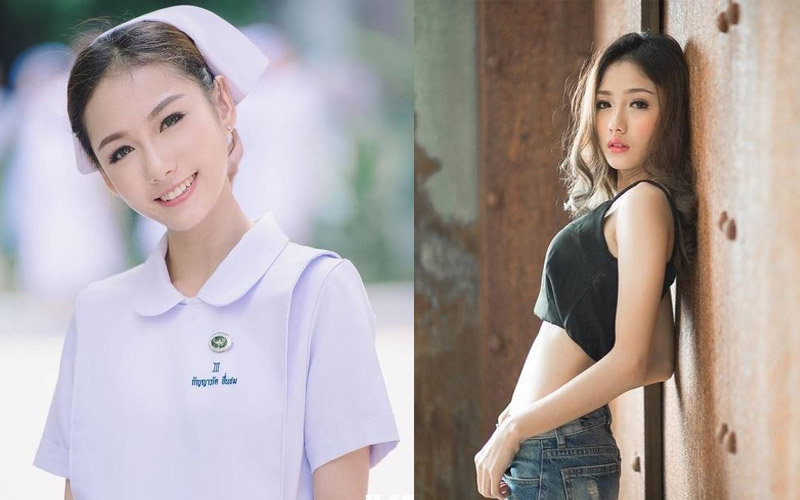 泰國超甜美「小護士」前面太兇了  網友暴動：看到她想撲上去討呼呼…