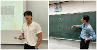 女學生搶著上他的課！天菜級「韓國歐巴老師」在台教書爆紅  私下養眼照「健壯迷人身材」秒尖叫❤️