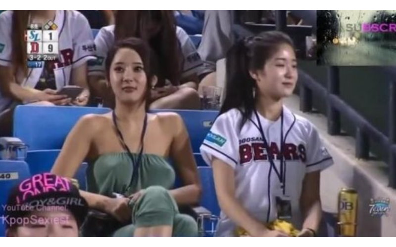攝影師聚焦長達45秒   韓國球場看臺上的女子好吸睛 [圖+影]