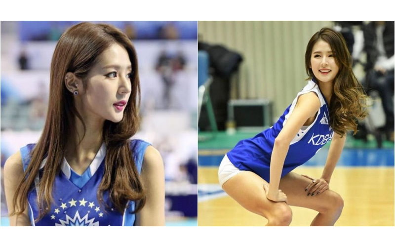 「南韓最美啦啦隊長」根本球賽場上最大亮點  觀眾進場都看她不看球：神腿逆天長又正